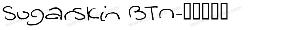 Sugarskin BTN字体转换